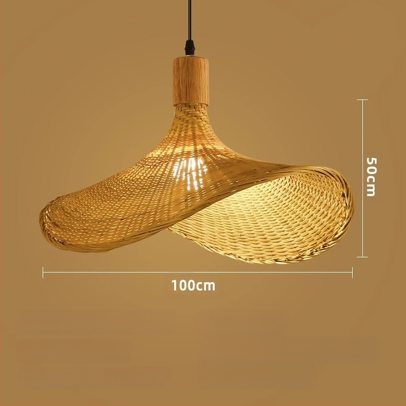 Bambusz csillár, bambusz művészet, zen teaszoba, kínai étterem, otthoni elhelyezés, japán, rattan, lámpa, retró, kreatív, művészet, lámpaernyő