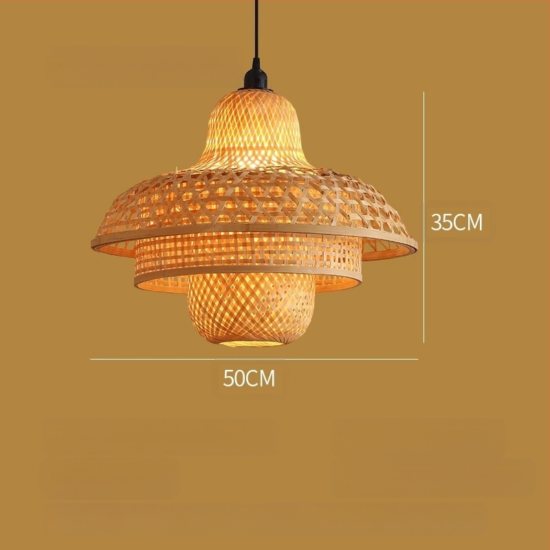 Bambusz csillár, bambusz művészet, zen teaszoba, kínai étterem, otthoni elhelyezés, japán, rattan, lámpa, retró, kreatív, művészet, lámpaernyő