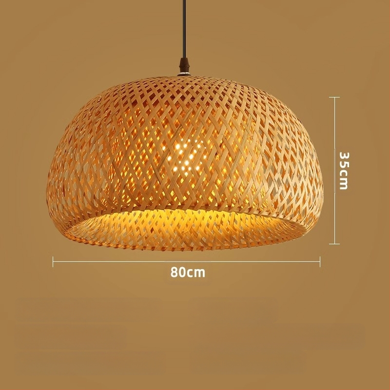 Bambusz csillár, bambusz művészet, zen teaszoba, kínai étterem, otthoni elhelyezés, japán, rattan, lámpa, retró, kreatív, művészet, lámpaernyő