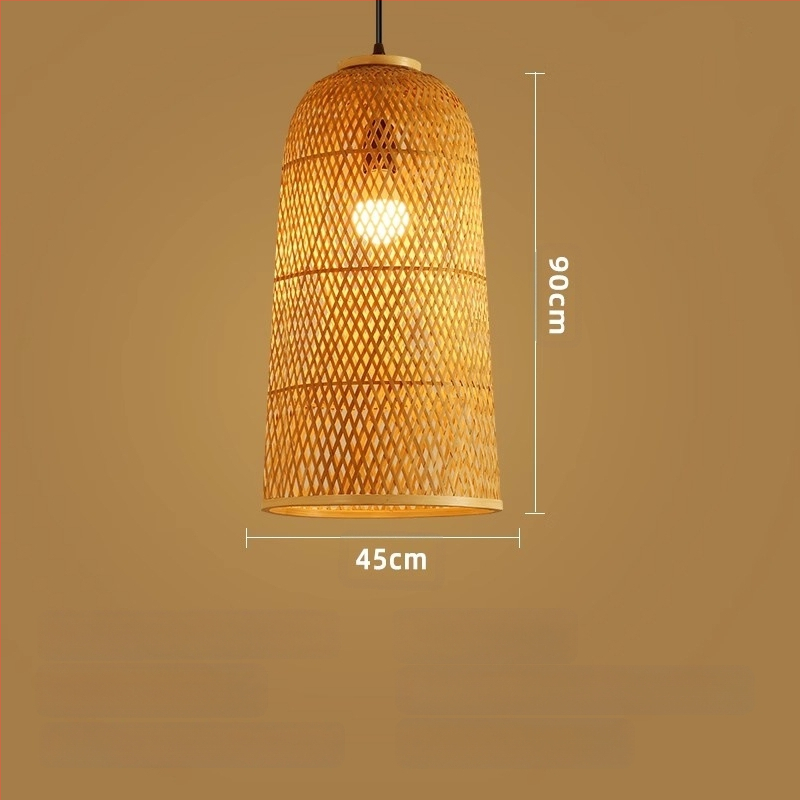 Bambusz csillár, bambusz művészet, zen teaszoba, kínai étterem, otthoni elhelyezés, japán, rattan, lámpa, retró, kreatív, művészet, lámpaernyő