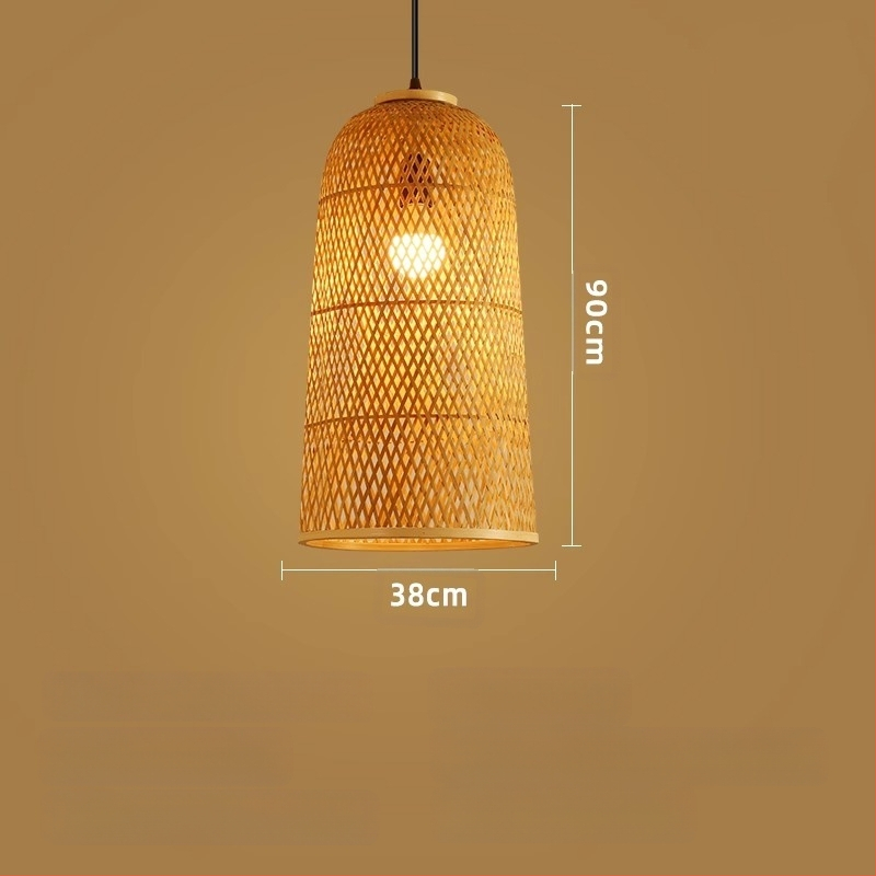 Bambusz csillár, bambusz művészet, zen teaszoba, kínai étterem, otthoni elhelyezés, japán, rattan, lámpa, retró, kreatív, művészet, lámpaernyő