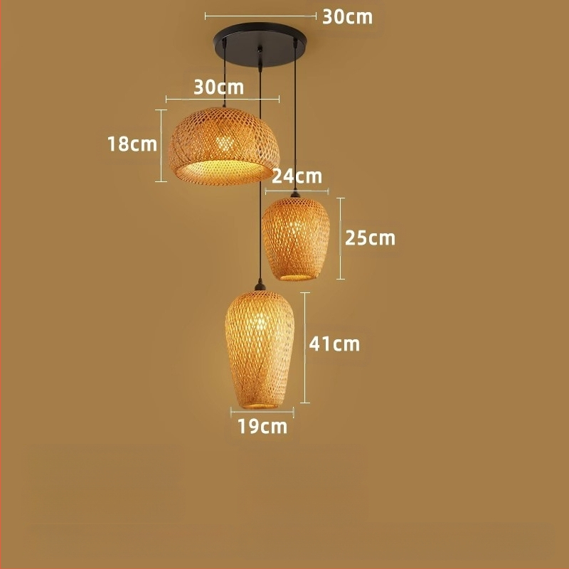 Bambusz csillár, bambusz művészet, zen teaszoba, kínai étterem, otthoni elhelyezés, japán, rattan, lámpa, retró, kreatív, művészet, lámpaernyő