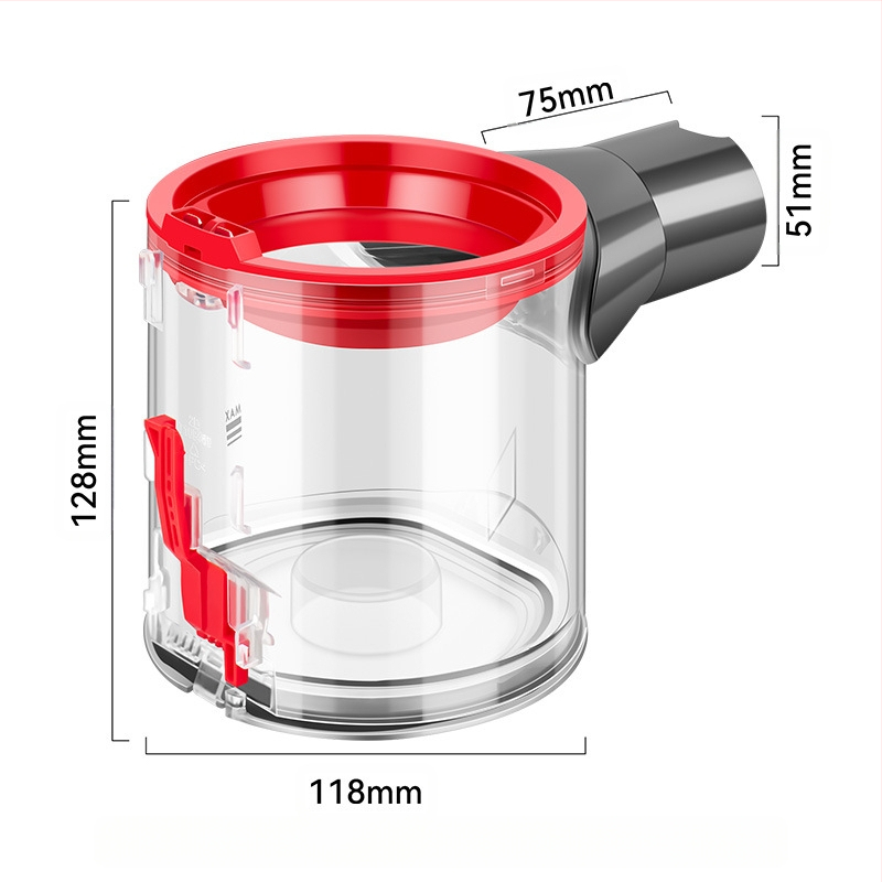 Wanchuang Adapt Dyson tolmuimeja lisatarvikud Tolmuämber V7V8V15 Prügikast SV10/SV11 Host tolmuämber