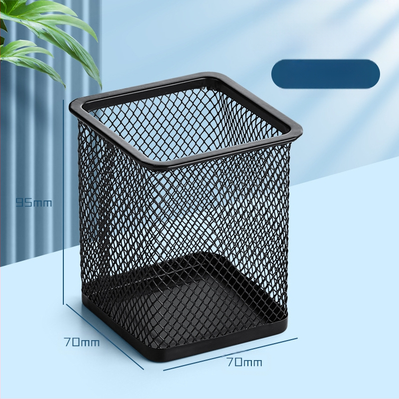 Daudzfunkcionāls metāla pildspalvu turētājs ar lielu ietilpību pildspalvu turēšanai studentu kancelejas preču pildspalvu turētājs pildspalvu turētāja glabāšanai radošiem biroja piederumiem