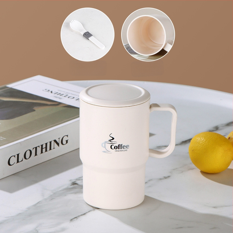 Piiriülene kuummüügis kruus, väärtuslik õlgtass, roostevabast terasest kohvitass, kaasaskantav mugav tee- ja veeeralduskruus