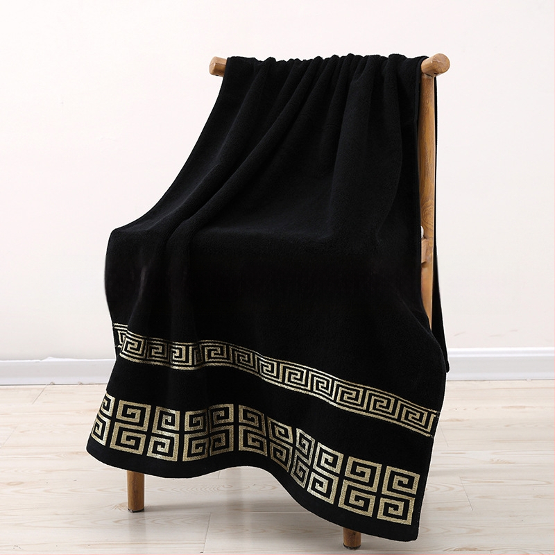 Väliskaubanduse pakkumine puuvillane vannirätik lai satiin žakaar paksendatud imav ettevõte kingitus hotell rannarätik puuvillane vannirätik