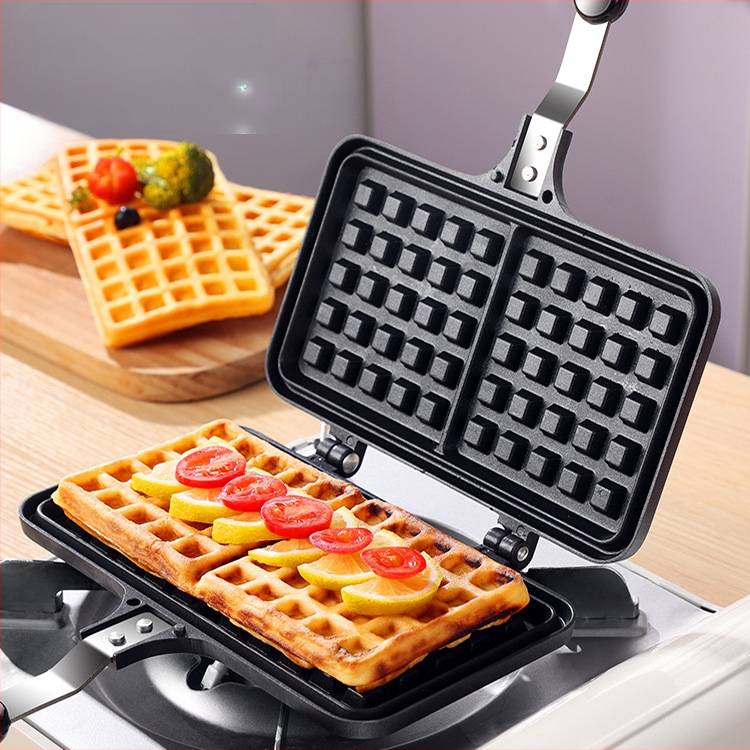 Mașină de vafe în carouri, en-gros, DIY, patiserie, uz casnic, non-stick, instrumente de copt, tigaie, tort, mucegai, mucegai de vafe