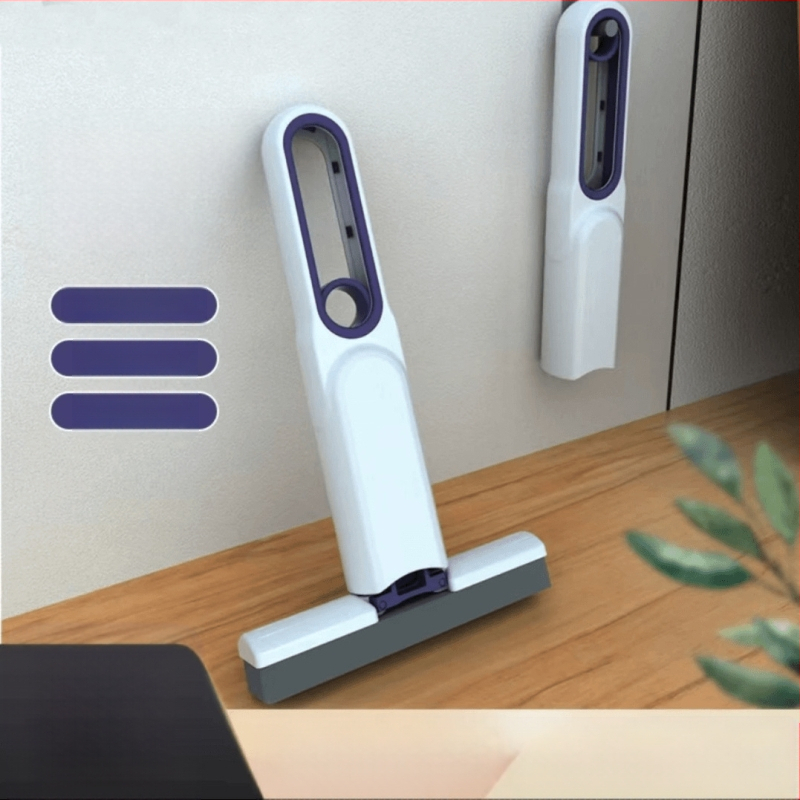 Käed-vabad pesemine Laisk Multifunktsionaalne Teleskooplaua Mini Väike Mopp Käeshoitav Veeimav Tualett Köök Kodutööd