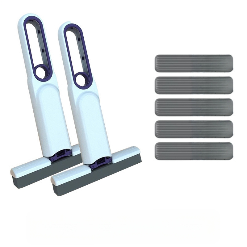 Käed-vabad pesemine Laisk Multifunktsionaalne Teleskooplaua Mini Väike Mopp Käeshoitav Veeimav Tualett Köök Kodutööd