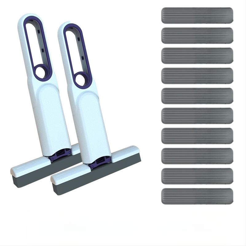 Käed-vabad pesemine Laisk Multifunktsionaalne Teleskooplaua Mini Väike Mopp Käeshoitav Veeimav Tualett Köök Kodutööd