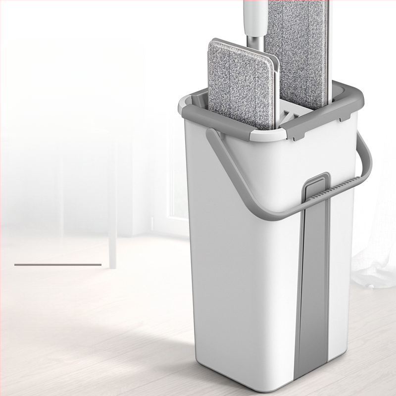 Nauja rankomis plaunama buitinė sugeriamoji šluostė, plokščia šluostė, sausai ir šlapiai, dvigubo naudojimo, tinginio šluostė, artefaktas – švarus šluostės kibiras