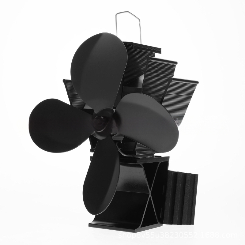 Naujas privatus modelis, termodinaminis, magnetinio siurbimo tipo, sieninis, 4 menčių, 172 mm skersmens židinio ventiliatorius, malkomis kūrenamas krosnies ventiliatorius