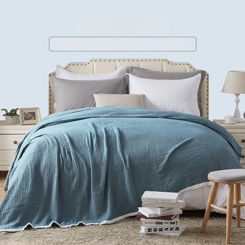 Šaltinis Gamintojas Didmeninė prekyba tarpvalstybine klasikine paprasta medvilnine marlės antklode Daugiasluoksnė rankšluosčių antklodė Sofos antklodė Oro kondicionieriaus antklodė