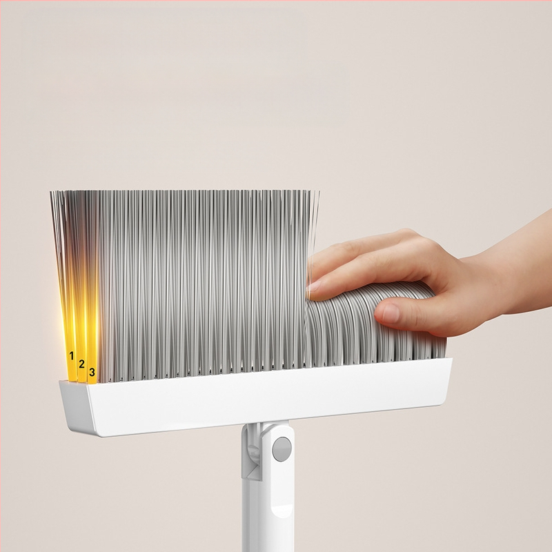 Šluota, šiukšlių semtuvėlis, kombinuotas buitinis šluotas, nelimpantis plaukų paviršius, sulankstoma šluota, didelis aliuminio lydinio šiukšlių kastuvas