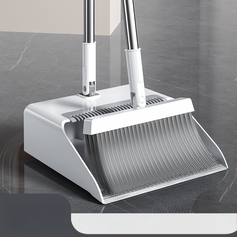 Šluota, šiukšlių semtuvėlis, kombinuotas buitinis šluotas, nelimpantis plaukų paviršius, sulankstoma šluota, didelis aliuminio lydinio šiukšlių kastuvas