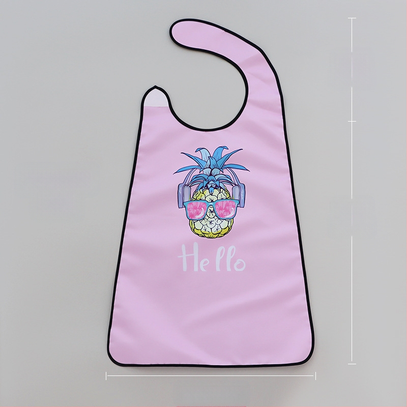 Лигавник за хранене за възрастни, устойчив на масло, устойчив на пръски, специален лигавник за гореща тенджера с ориз, персонализиран лигавник за възрастни, водоустойчив, моден гащеризон