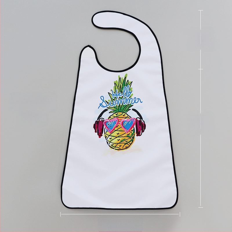 Лигавник за хранене за възрастни, устойчив на масло, устойчив на пръски, специален лигавник за гореща тенджера с ориз, персонализиран лигавник за възрастни, водоустойчив, моден гащеризон