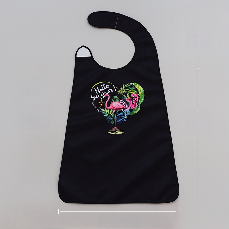 Лигавник за хранене за възрастни, устойчив на масло, устойчив на пръски, специален лигавник за гореща тенджера с ориз, персонализиран лигавник за възрастни, водоустойчив, моден гащеризон