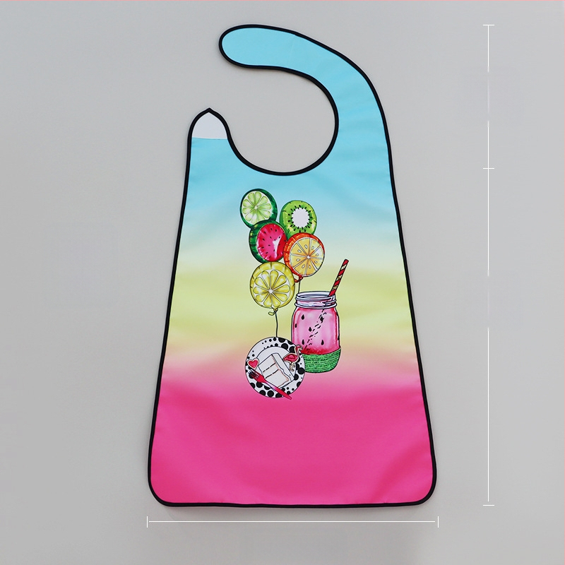 Лигавник за хранене за възрастни, устойчив на масло, устойчив на пръски, специален лигавник за гореща тенджера с ориз, персонализиран лигавник за възрастни, водоустойчив, моден гащеризон