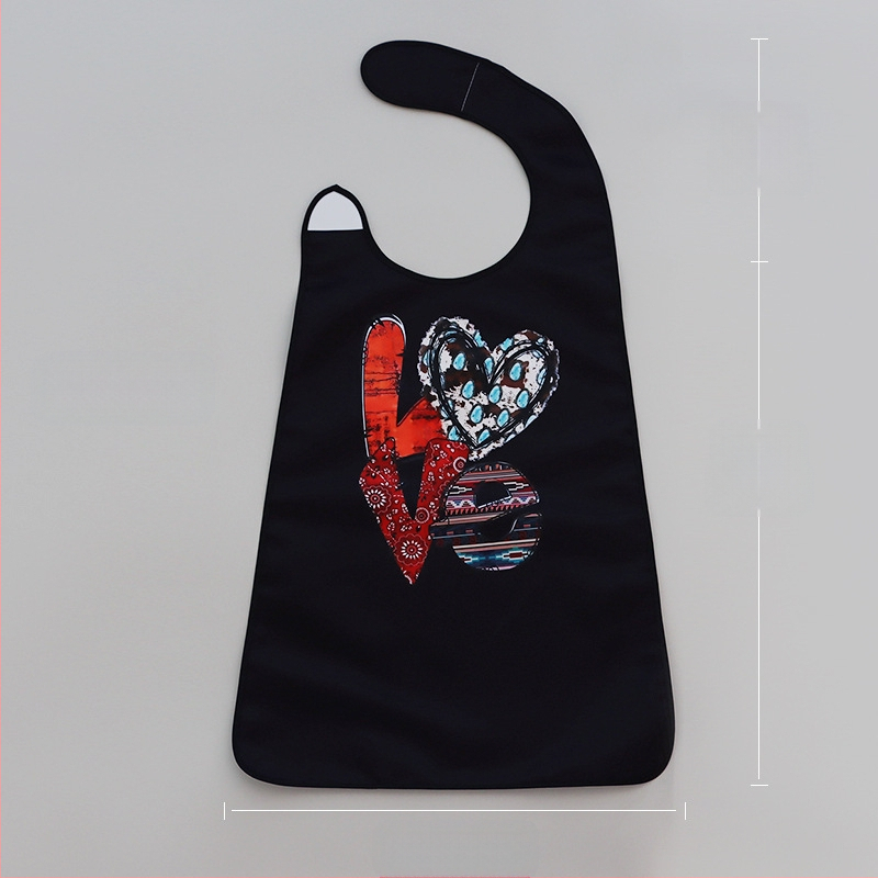 Лигавник за хранене за възрастни, устойчив на масло, устойчив на пръски, специален лигавник за гореща тенджера с ориз, персонализиран лигавник за възрастни, водоустойчив, моден гащеризон