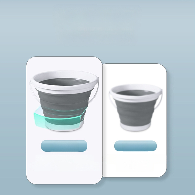 Sulankstomas kibiras, sulankstomas kibiras lauko reikmėms, žvejybos kibiras, nešiojamas teleskopinis kibiras automobiliui laikyti, automobilių plovimo kibiras, meno rašiklių plovimo kibiras