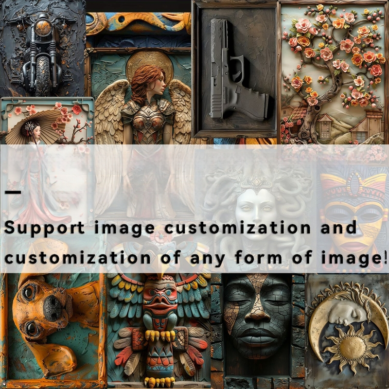 Piiriülesed plahvatused ristkülikukujuline metallplakati kaunistus käsitöö trükkimine maalimine TEMU sõltumatu jaam juuste põlvkonnaga