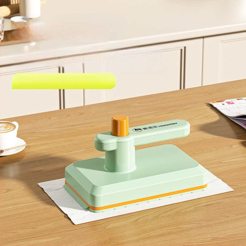 Köögis majapidamises kasutatav lauaarvuti väike mopp kaasaskantav lapp kuiva ja märja kaheotstarbelise kraapimise integreeritud puhastusvahendi võimas dekontaminatsioon