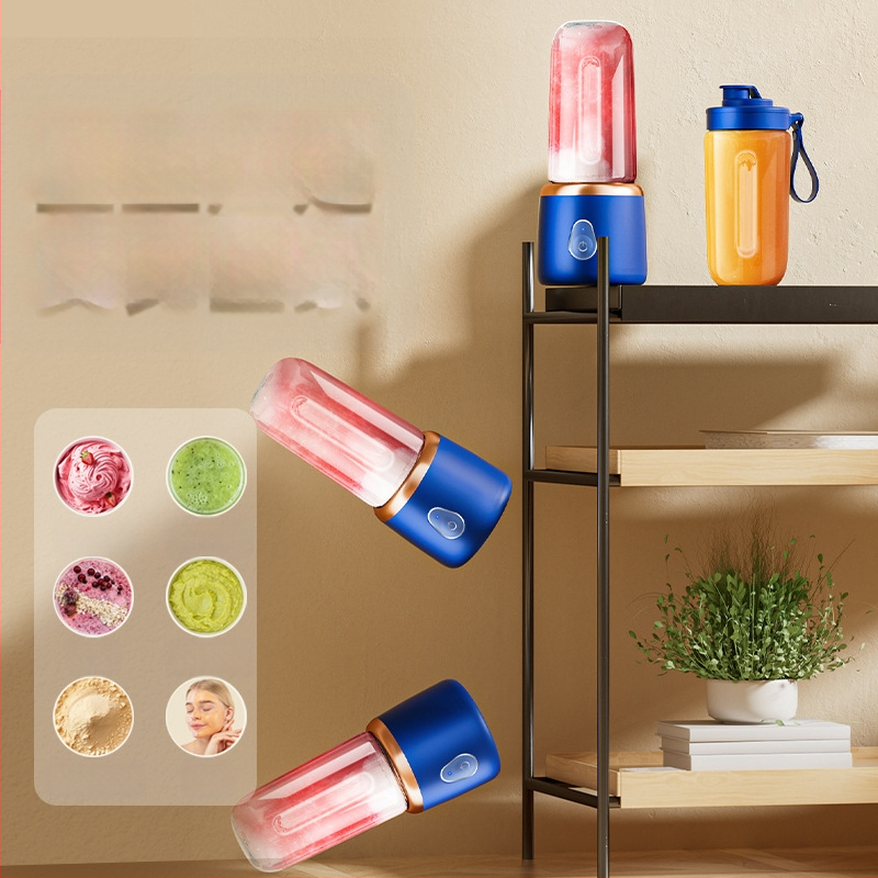 Elektrinė sulčiaspaudė su raišteliu, nešiojamas sulčių puodelis, mažas vaisių ir daržovių aparatas, maisto papildų maišytuvas, tarptautinės didmeninės dovanos