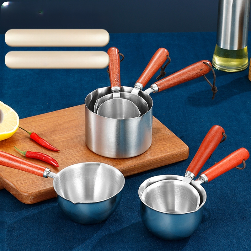 316 nerūdijančio plieno aliejaus purslų puodas buitiniam papildomam maisto pieno puodui virtuvėje karšto aliejaus puodas aliejui virti mini aliejaus purslų puodas