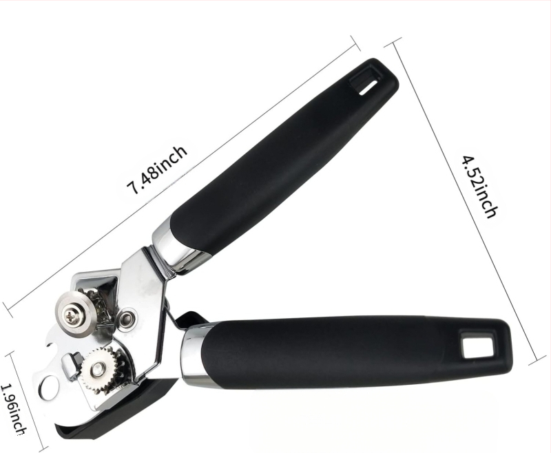 Amazon отварачка за консерви от неръждаема стомана за домашна кухня, мощна отварачка за капачки, отварачка за бутилки, спестяваща труд, нож за отварачка за консерви