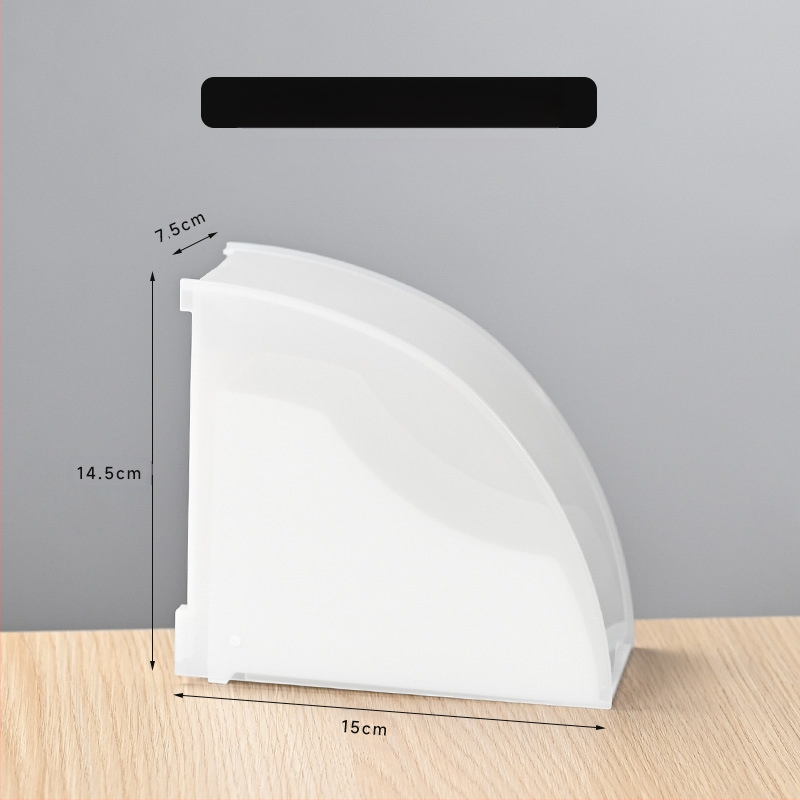 Tasuta saatmine Akrüülist tolmukindel käsitsi pestud kohvifiltripaberi karbi hoiukarp Rippuv kõrvafiltripaberi hoidik v60 Lehvikukujuline universaalne