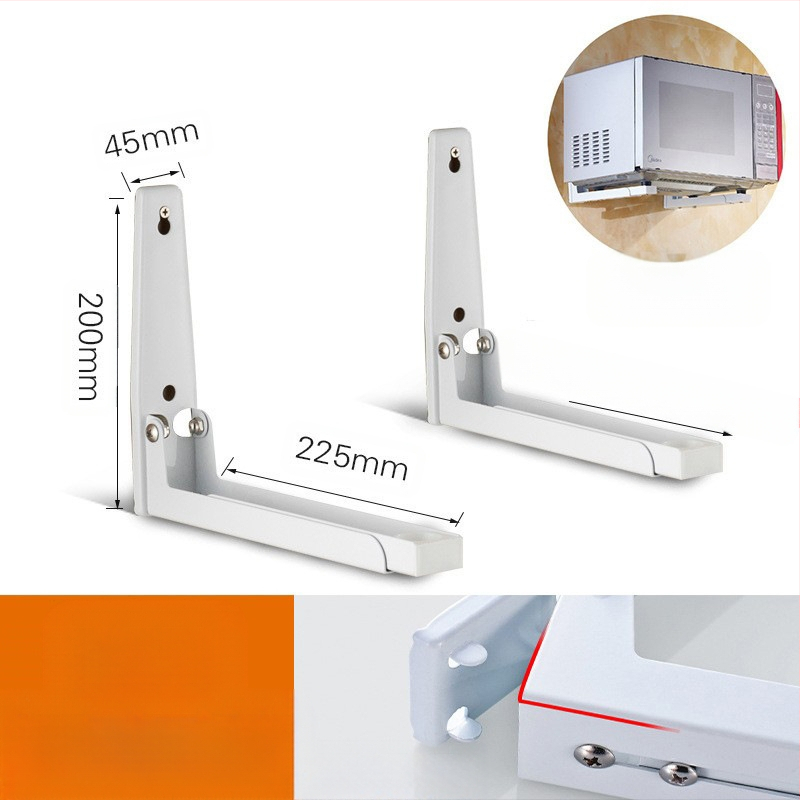 ✅ Prie sienos tvirtinamas virtuvės laikymo stovas su ištraukiamu laikikliu, storintas orkaitės stovas, 304 nerūdijančio plieno mikrobangų krosnelės stovas