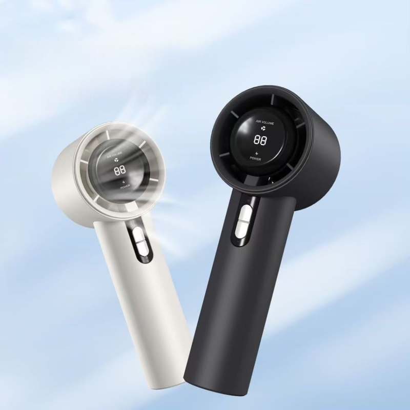 Új nagysebességű ventilátor, új termék, 100 sebességes, fokozatmentesen állítható szélsebesség, nagy kapacitású kültéri kézi ventilátor, Japán és Dél-Korea legkelendőbb terméke