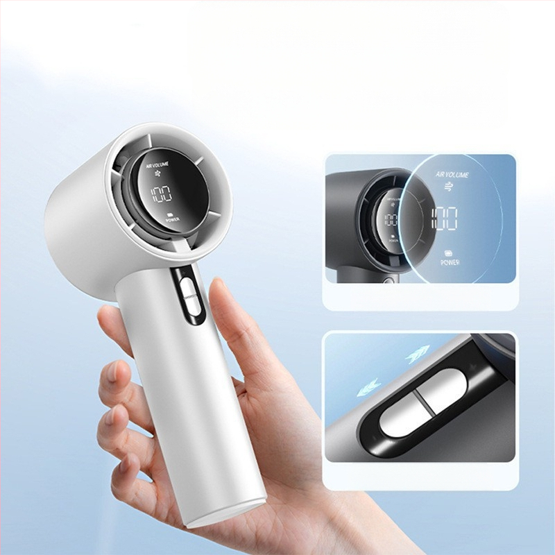 Új nagysebességű ventilátor, új termék, 100 sebességes, fokozatmentesen állítható szélsebesség, nagy kapacitású kültéri kézi ventilátor, Japán és Dél-Korea legkelendőbb terméke