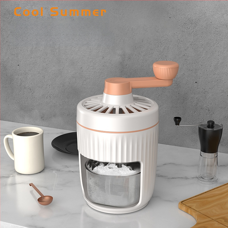 Koduseks kasutamiseks mõeldud käsitsi jääpurusti müüb kingitusena väikese jäämasina jäämasina raseeritud jäämasina