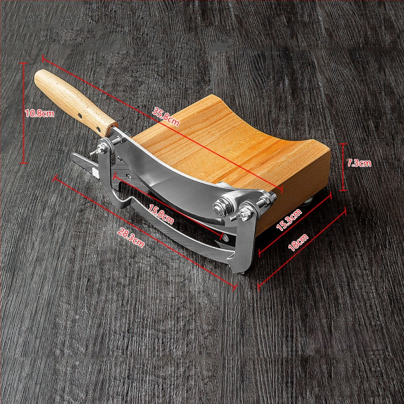 Valgomojo lazdelės peilis peilis vaistinės medžiagos buitinė maža kinų medicina džiovintos mėsos gabalėlis komercinis rankinis elnio ragas Ganoderma lucidum amerikietiškas ženšenio pjaustyklė