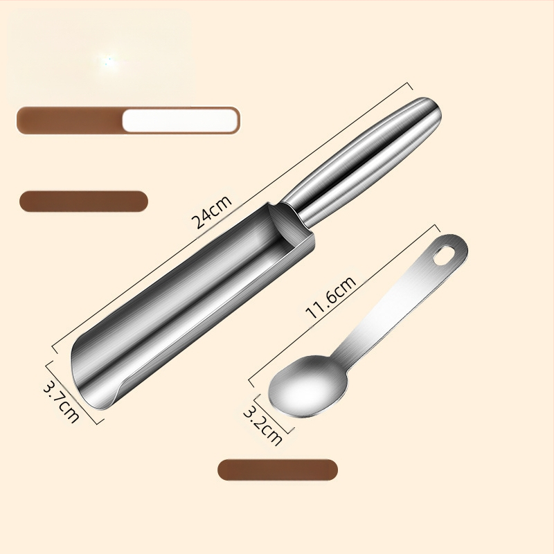 „Factory Creative 304“ nerūdijančio plieno žuvų kamuoliukų virimo aparatas karštam puodui „Sanlian“ virtuvės krevečių slydimo formos mėsos kukulių šaukštas