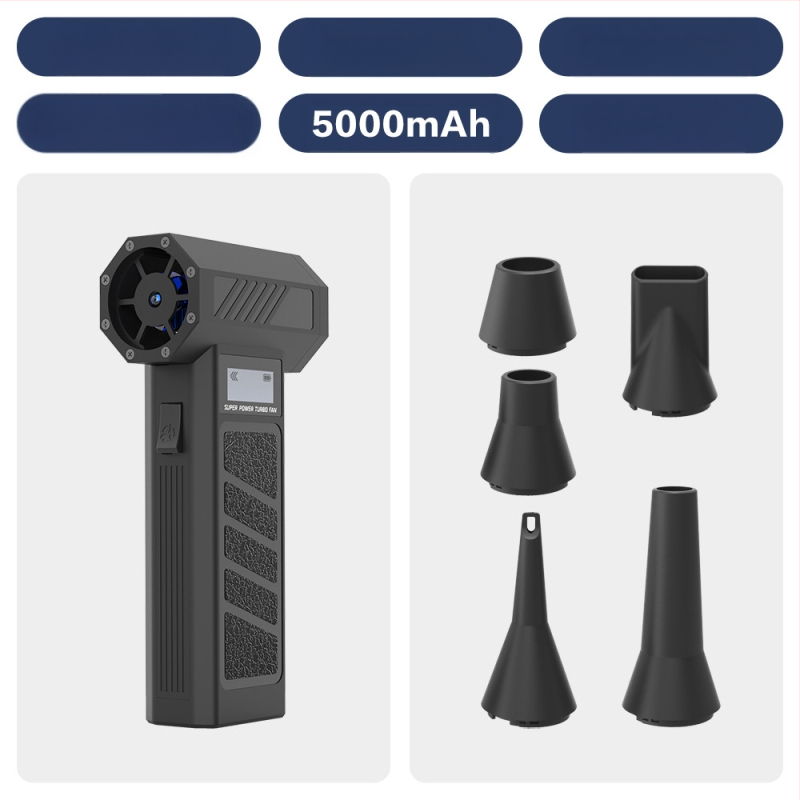 2025-ös határokon átnyúló új termék, erőszakos ventilátor, mikro turbóventilátor, nagy sebességű, feltöltött hurrikán hajszárító, porgyűjtő