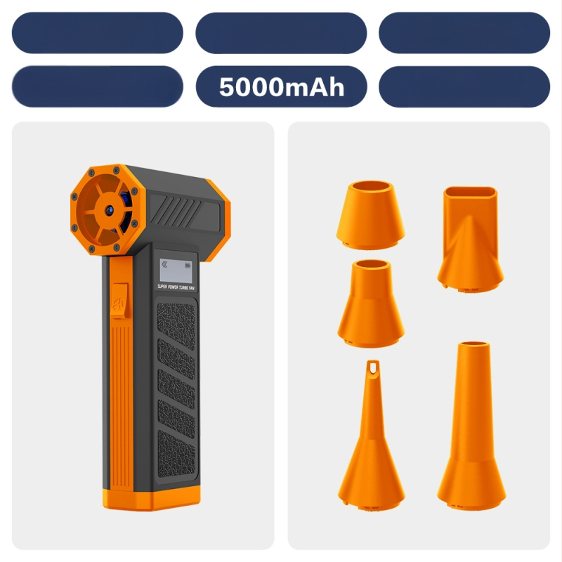 2025-ös határokon átnyúló új termék, erőszakos ventilátor, mikro turbóventilátor, nagy sebességű, feltöltött hurrikán hajszárító, porgyűjtő
