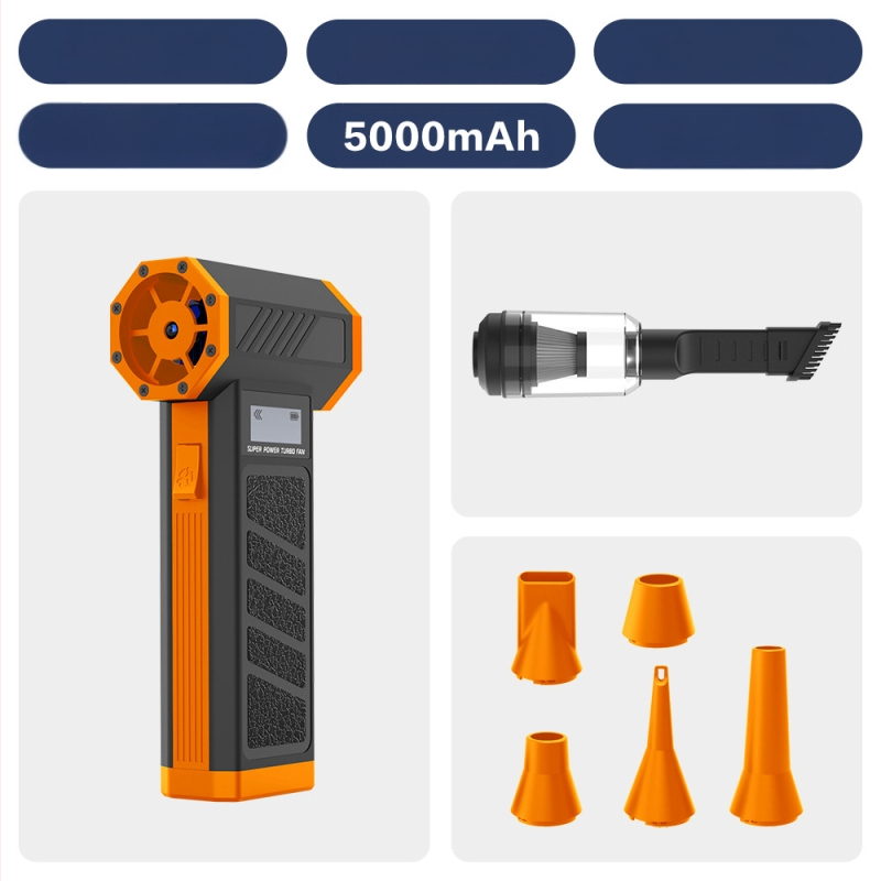 2025-ös határokon átnyúló új termék, erőszakos ventilátor, mikro turbóventilátor, nagy sebességű, feltöltött hurrikán hajszárító, porgyűjtő