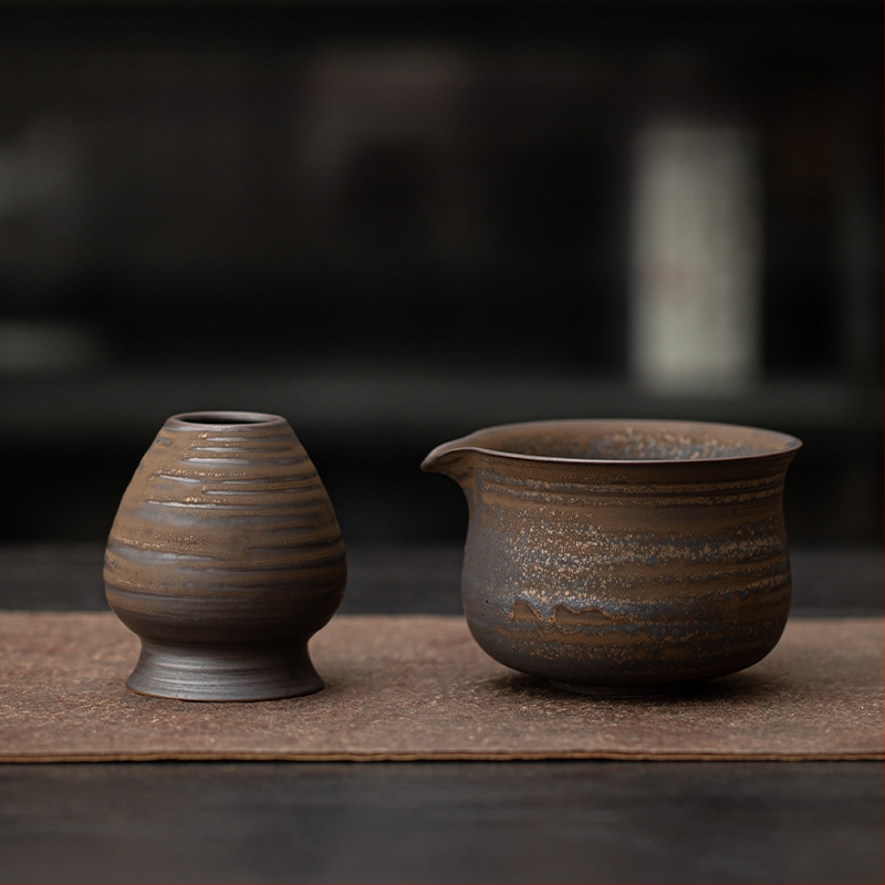 Japoniško stiliaus krosnies keitimo retro keraminis matcha dubenėlis arbatos dubenėlis arbatos dubenėlis arbatos vieta dainų dinastijos arbatos vietos įrankis