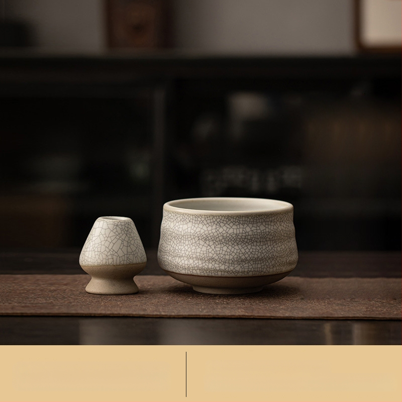 Japoniško stiliaus krosnies keitimo retro keraminis matcha dubenėlis arbatos dubenėlis arbatos dubenėlis arbatos vieta dainų dinastijos arbatos vietos įrankis