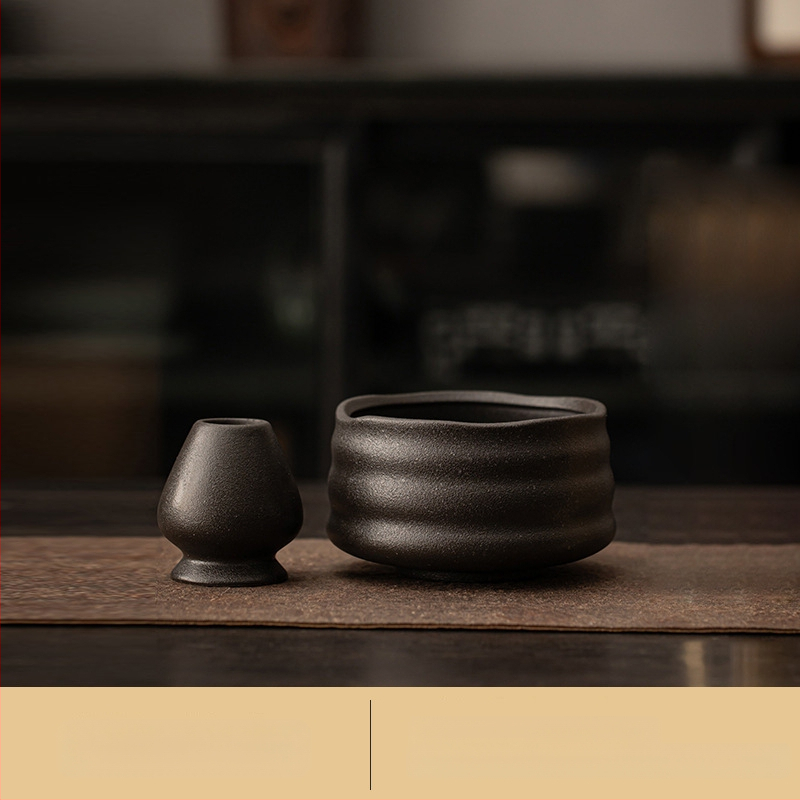 Japoniško stiliaus krosnies keitimo retro keraminis matcha dubenėlis arbatos dubenėlis arbatos dubenėlis arbatos vieta dainų dinastijos arbatos vietos įrankis
