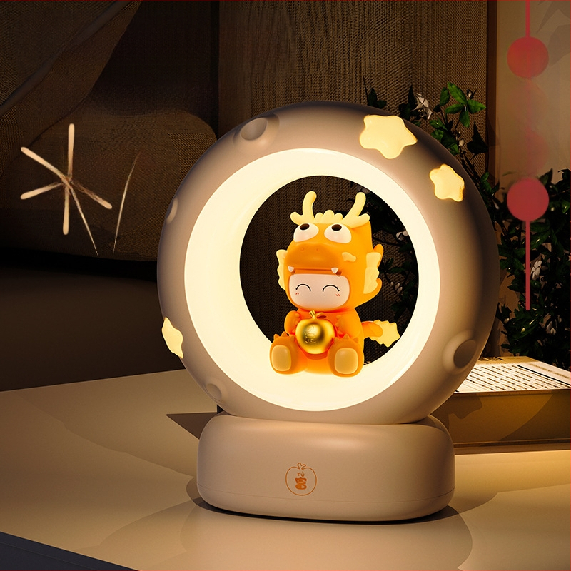 Darček pre udalosť, astronaut, zbieranie hviezd a mesiaca, nočné svetlo, nabíjanie cez USB, panda, tlieskajúce svetlo, RGB atmosféra, spánkové svetlo