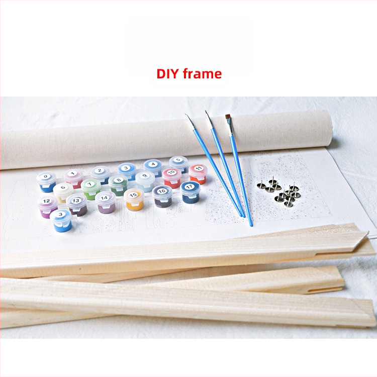 DIY digitaalne õlimaal Amazon Shopee Douyin Stitch Toy Story õlimaali tehase hulgimüük Dropshipping