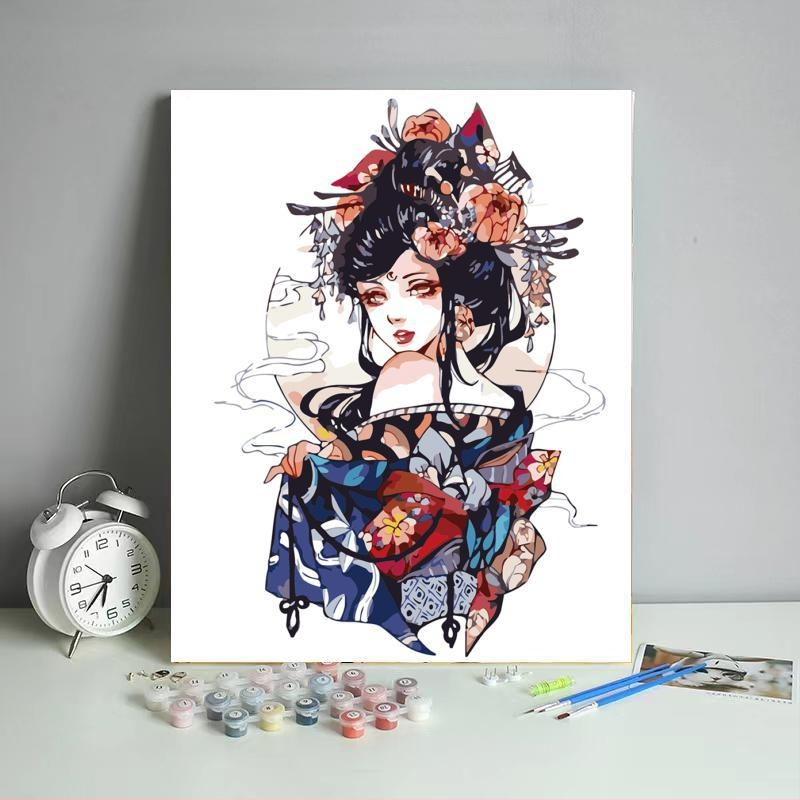 DIY digitaalne õlimaal Amazon Shopee Douyin Stitch Toy Story õlimaali tehase hulgimüük Dropshipping