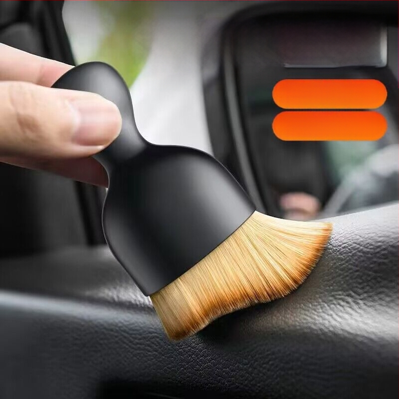 Automobilio grožio detalių šepetys Automobilio plovimo šepetys Oro kondicionieriaus vamzdelis Salono apdaila Automobilio tarpas Minkštas šepetys Įrankis Salono šepetys Yra sandėlyje