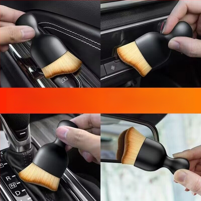 Automobilio grožio detalių šepetys Automobilio plovimo šepetys Oro kondicionieriaus vamzdelis Salono apdaila Automobilio tarpas Minkštas šepetys Įrankis Salono šepetys Yra sandėlyje