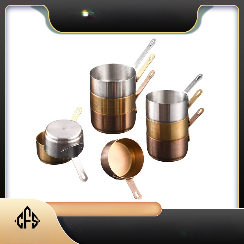 304 nerūdijančio plieno padažo puodelis su padažo lėkštute, vakarietiško restorano kepsnių padažo puodelis, kūrybingas pomidorų padažo puodelis, kibiras, stalo reikmenys