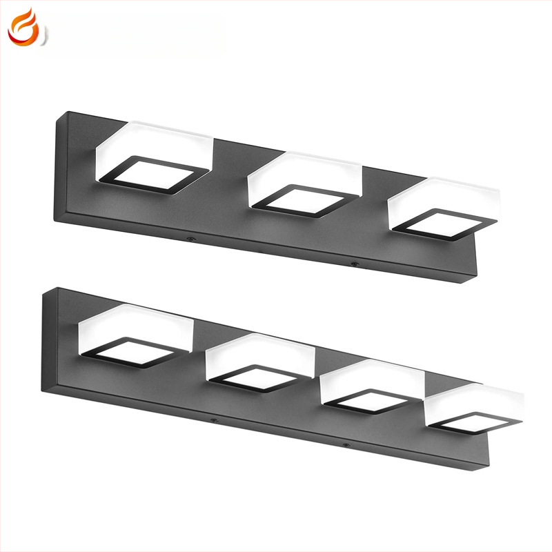 Jushengi piiriülene e-kaubandus Amazoni Põhja-Ameerika standardne peegliga esitulega LED-niiskuskindel vannitoa vannitoa sertifitseeritud hämardusfunktsiooniga seinalamp